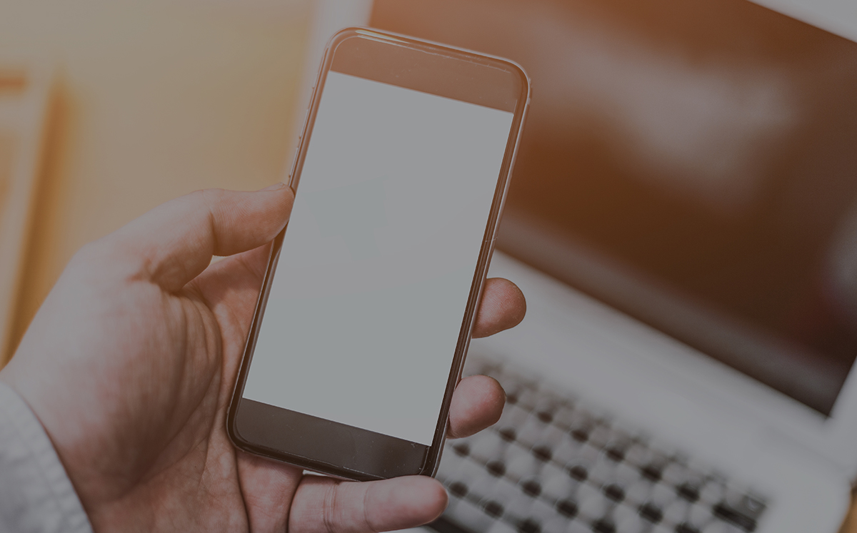 Aplicativo em um dispositivo móvel